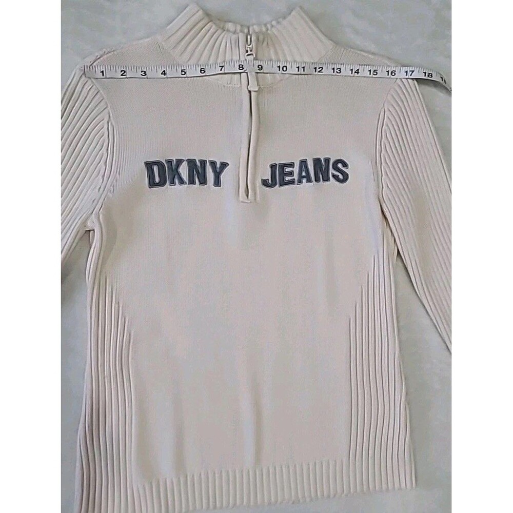 Dkny Women's Cream Sweater - Picture 9 of 12